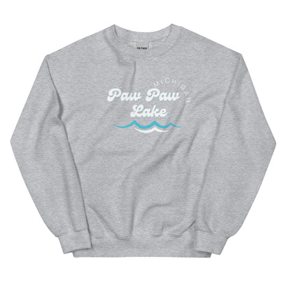 Paw Paw Lake Waves Sweatshirt