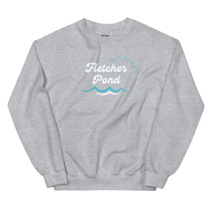 Fletcher Pond Waves Sweatshirt