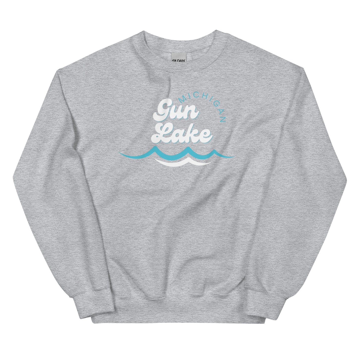 Gun Lake Waves Sweatshirt