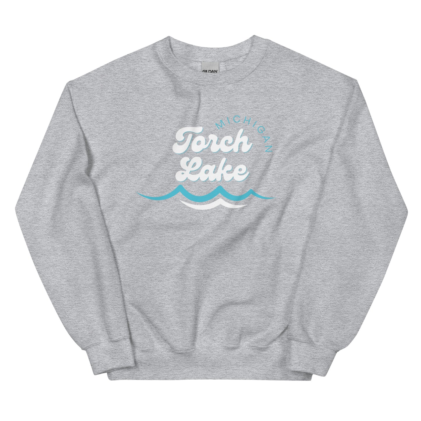 Torch Lake Waves Sweatshirt