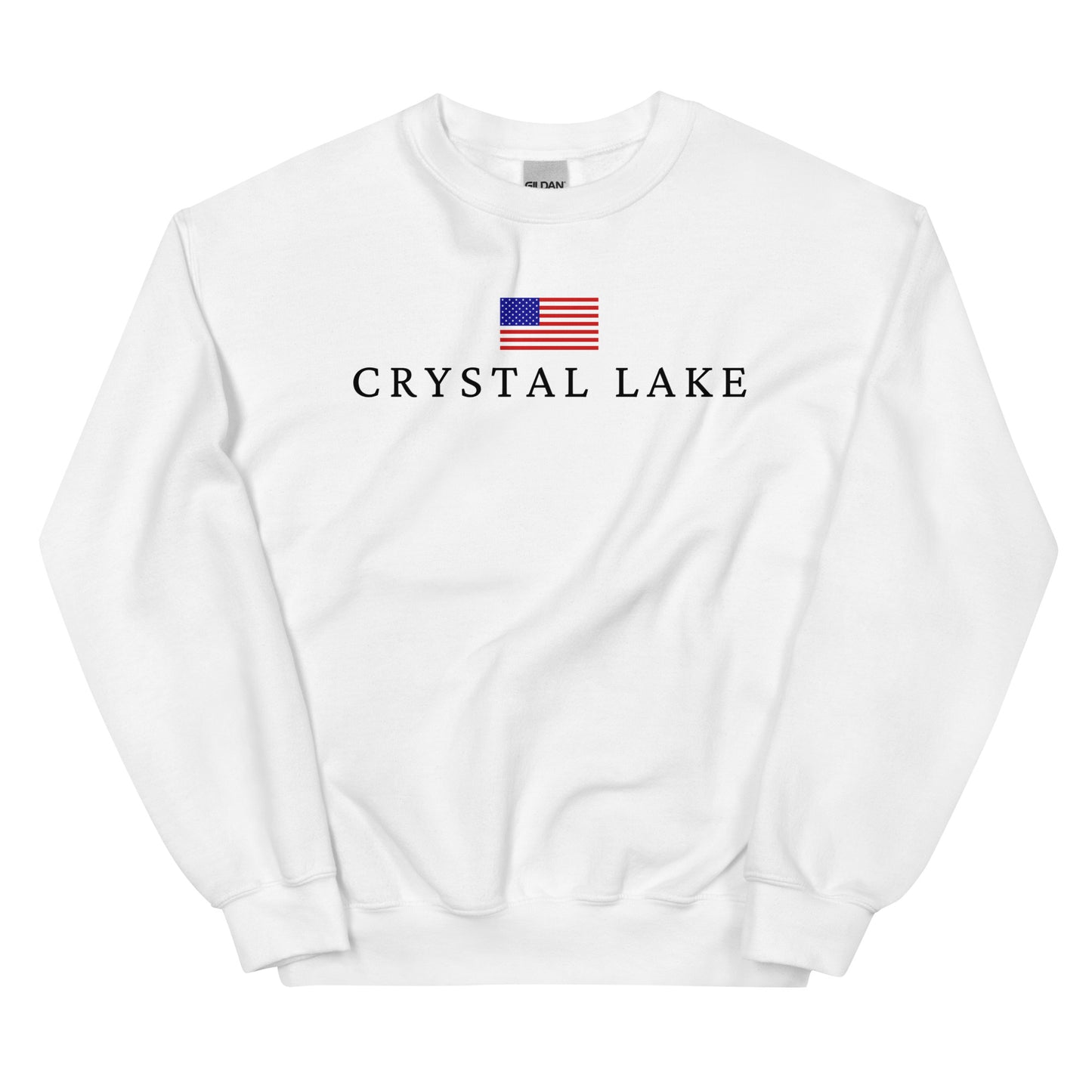 Crystal Lake American Flag Sweatshirt