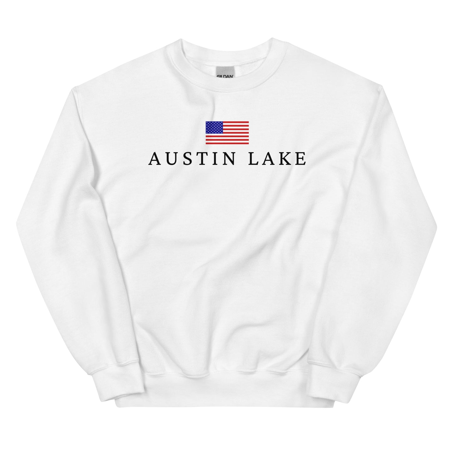 Austin Lake American Flag Sweatshirt