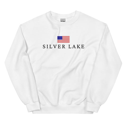 Siilver Lake American Flag Sweatshirt