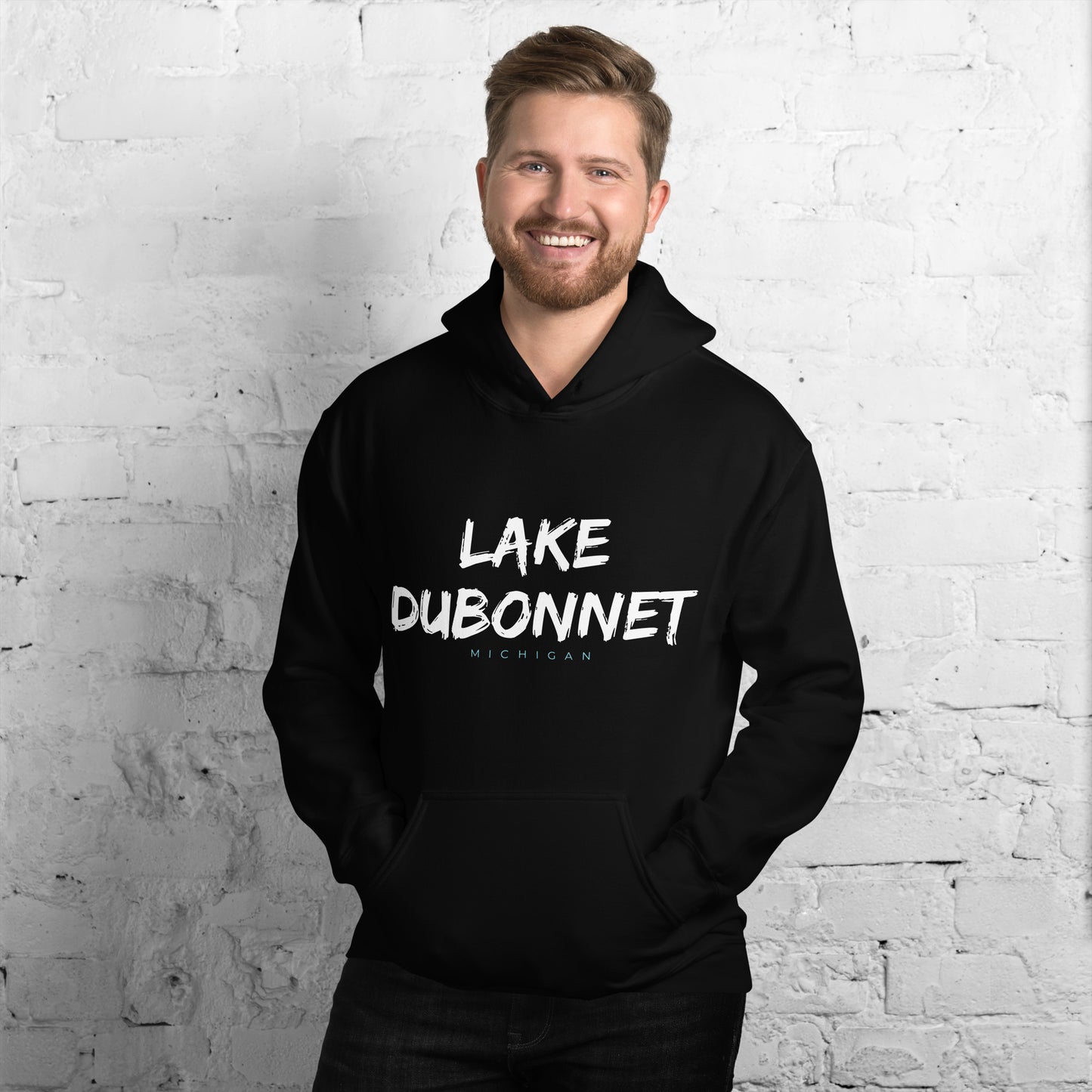 Lake Dubonnet Brush Hoodie