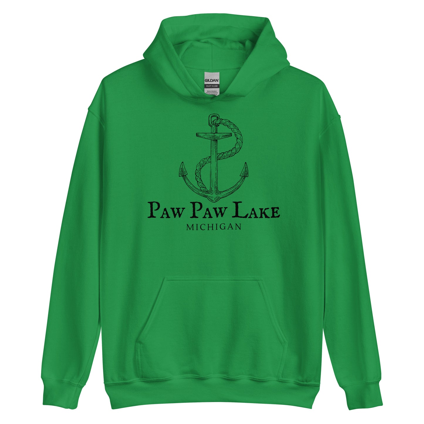 Paw Paw Lake Old Sea Anchor Hoodie