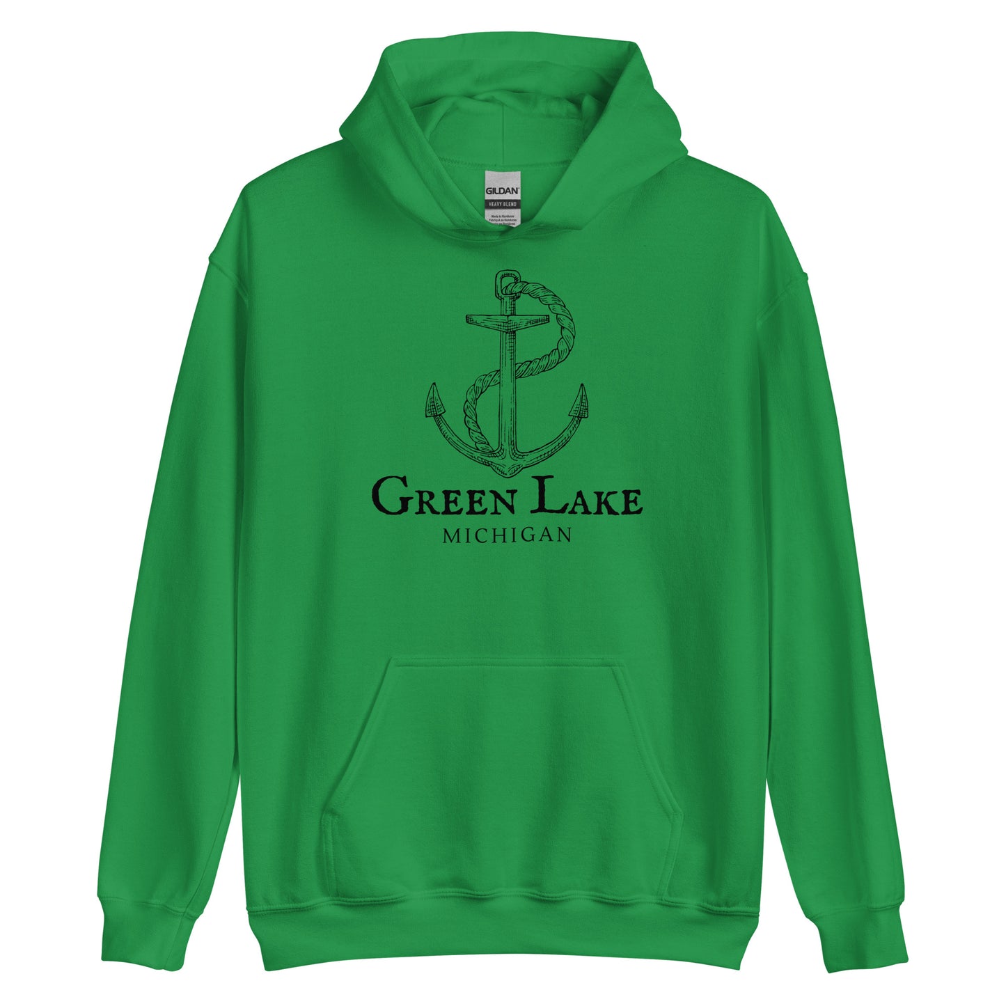 Green Lake Old Sea Anchor Hoodie