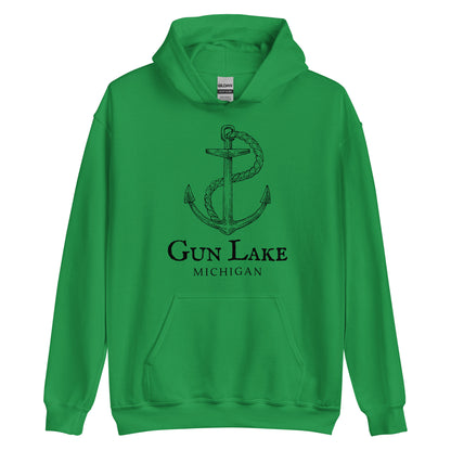 Gun Lake Old Sea Anchor Hoodie