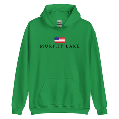 Murphy Lake American Flag Hoodie