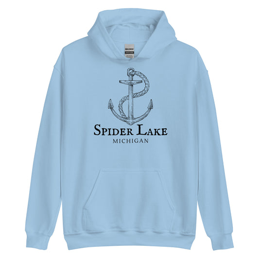 Spider Lake Old Sea Anchor Hoodie