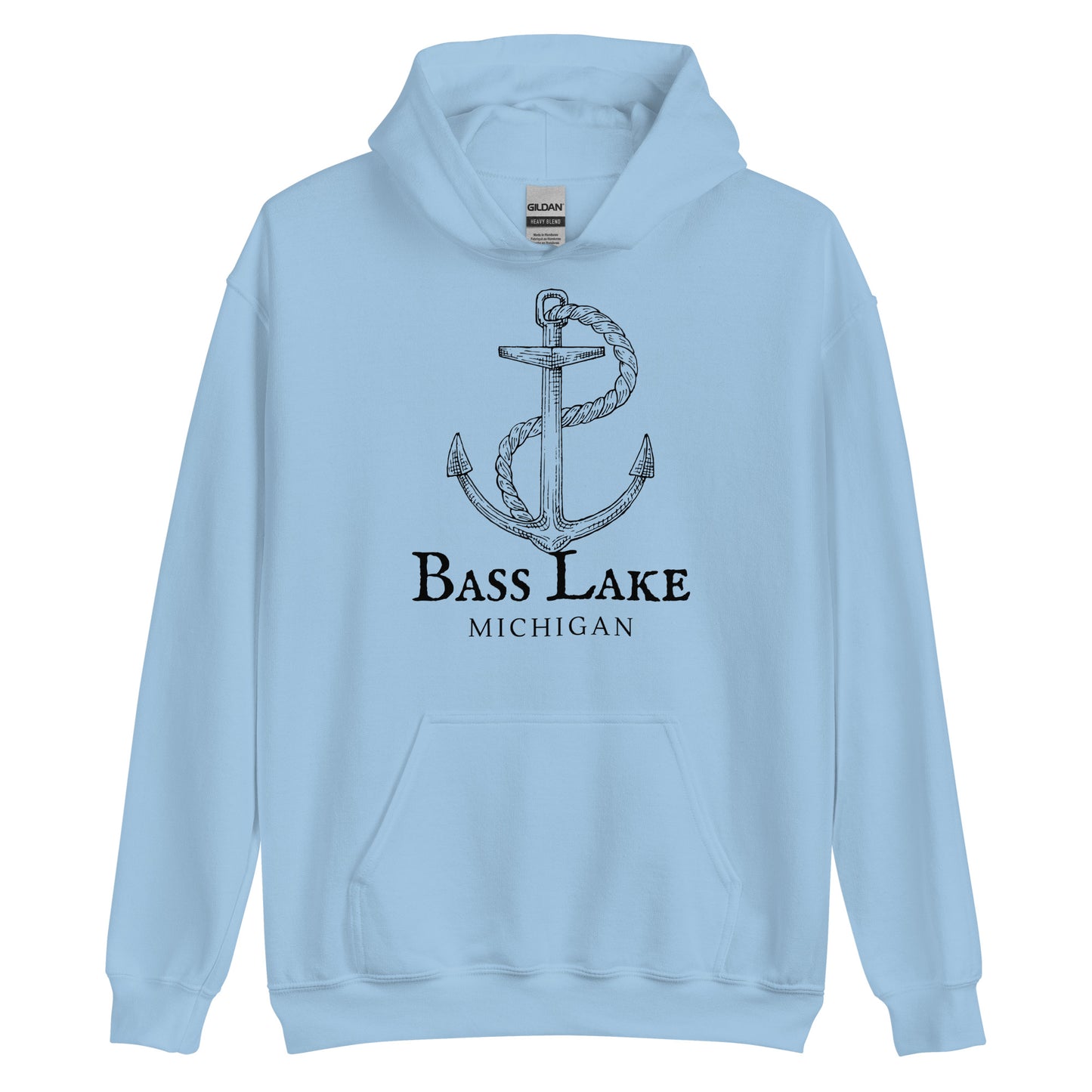 Bass Lake Old Sea Anchor Hoodie