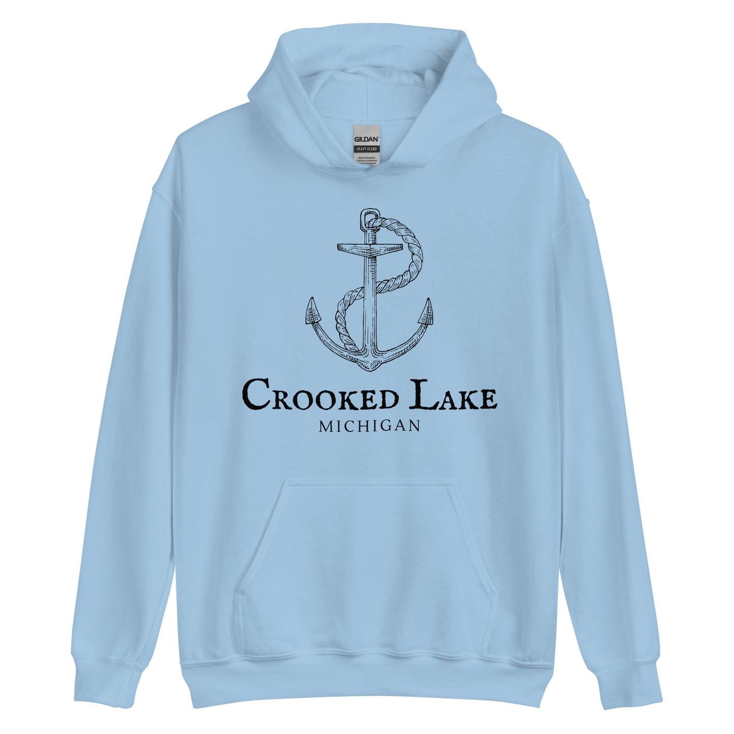 Crooked Lake Old Sea Anchor Hoodie