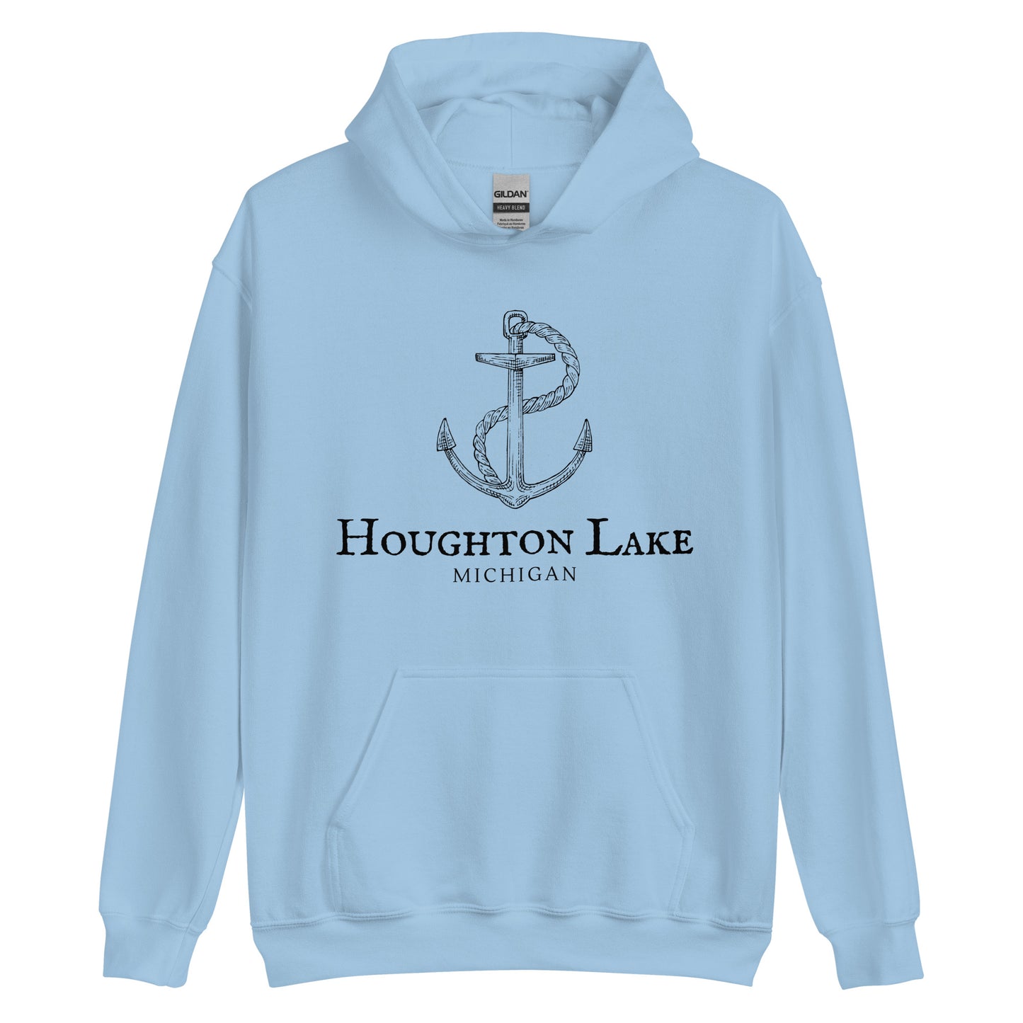 Houghton Lake Old Sea Anchor Hoodie