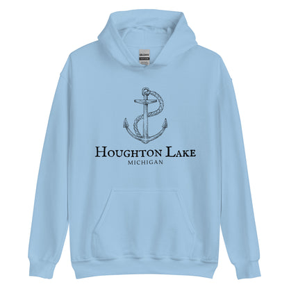 Houghton Lake Old Sea Anchor Hoodie