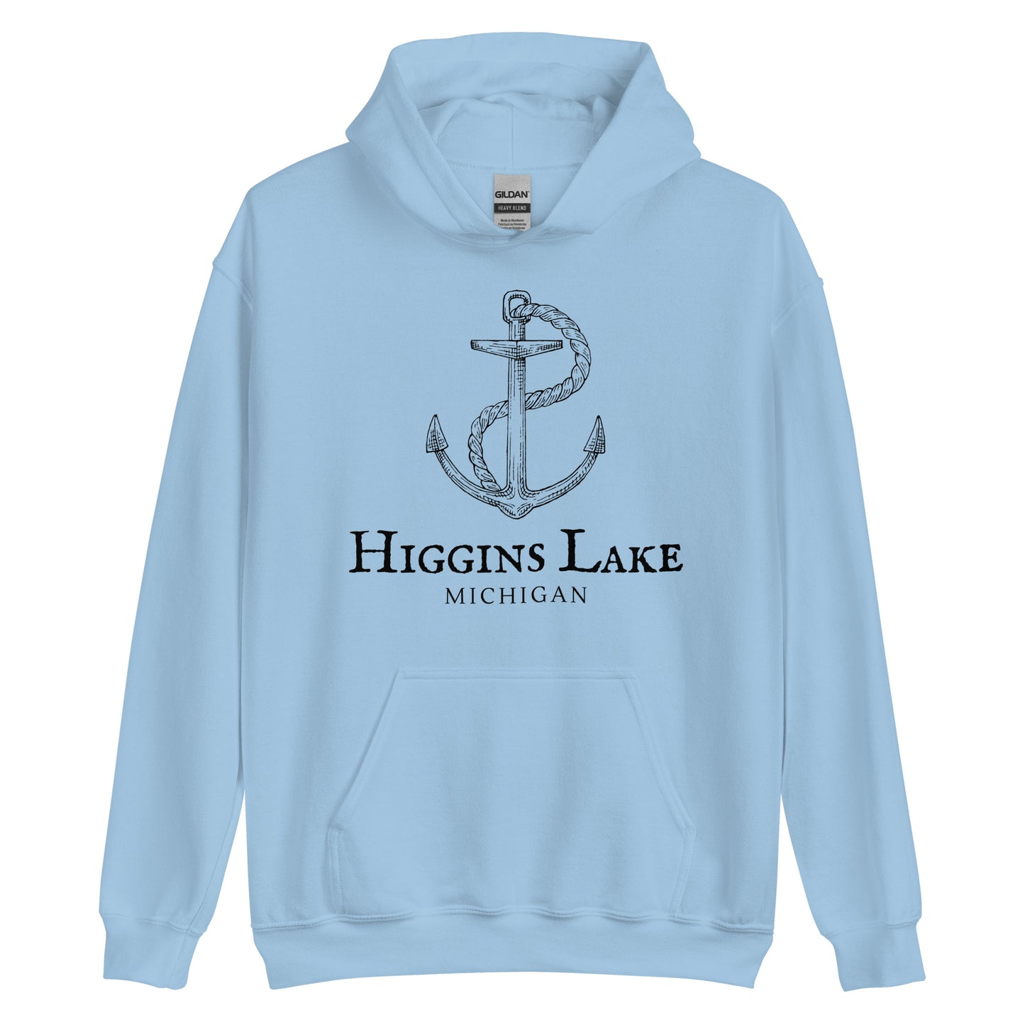 Higgins Lake Old Sea Anchor Hoodie