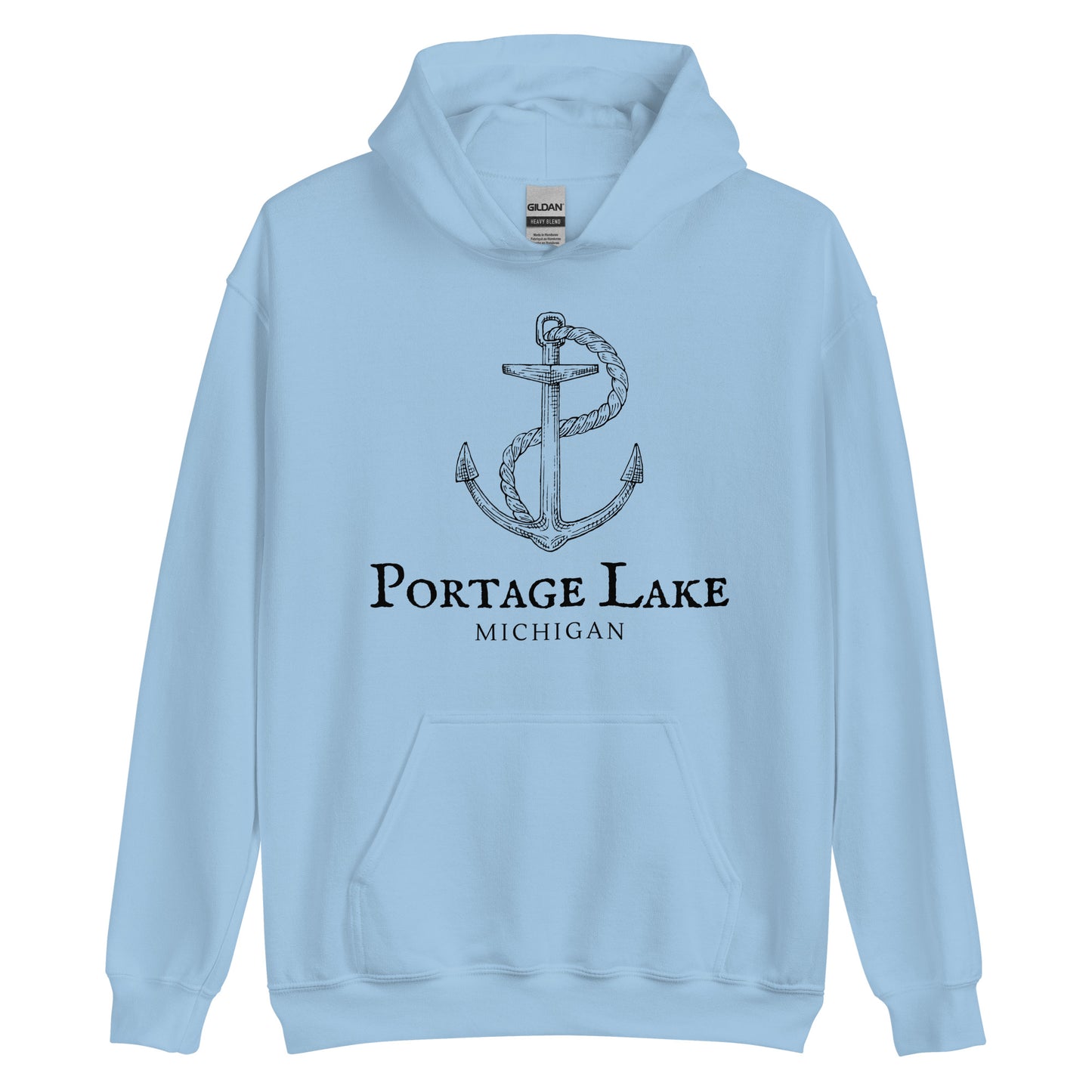 Portage Lake Old Sea Anchor Hoodie