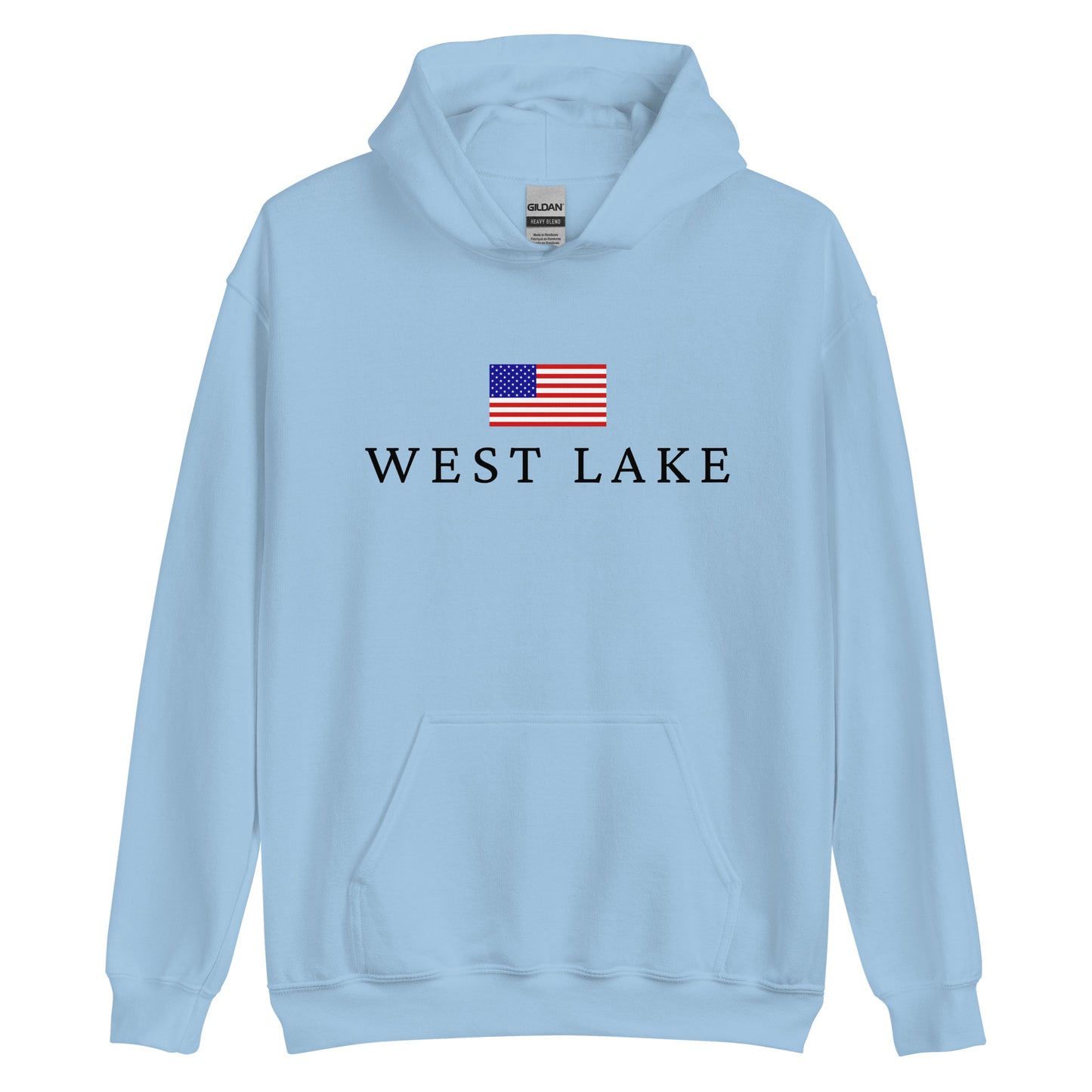 West Lake American Flag Hoodie