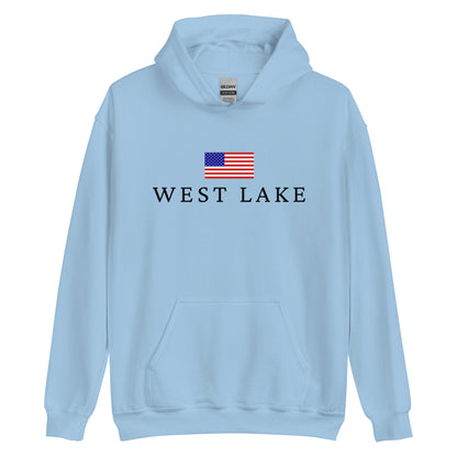 West Lake American Flag Hoodie