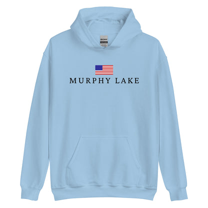 Murphy Lake American Flag Hoodie