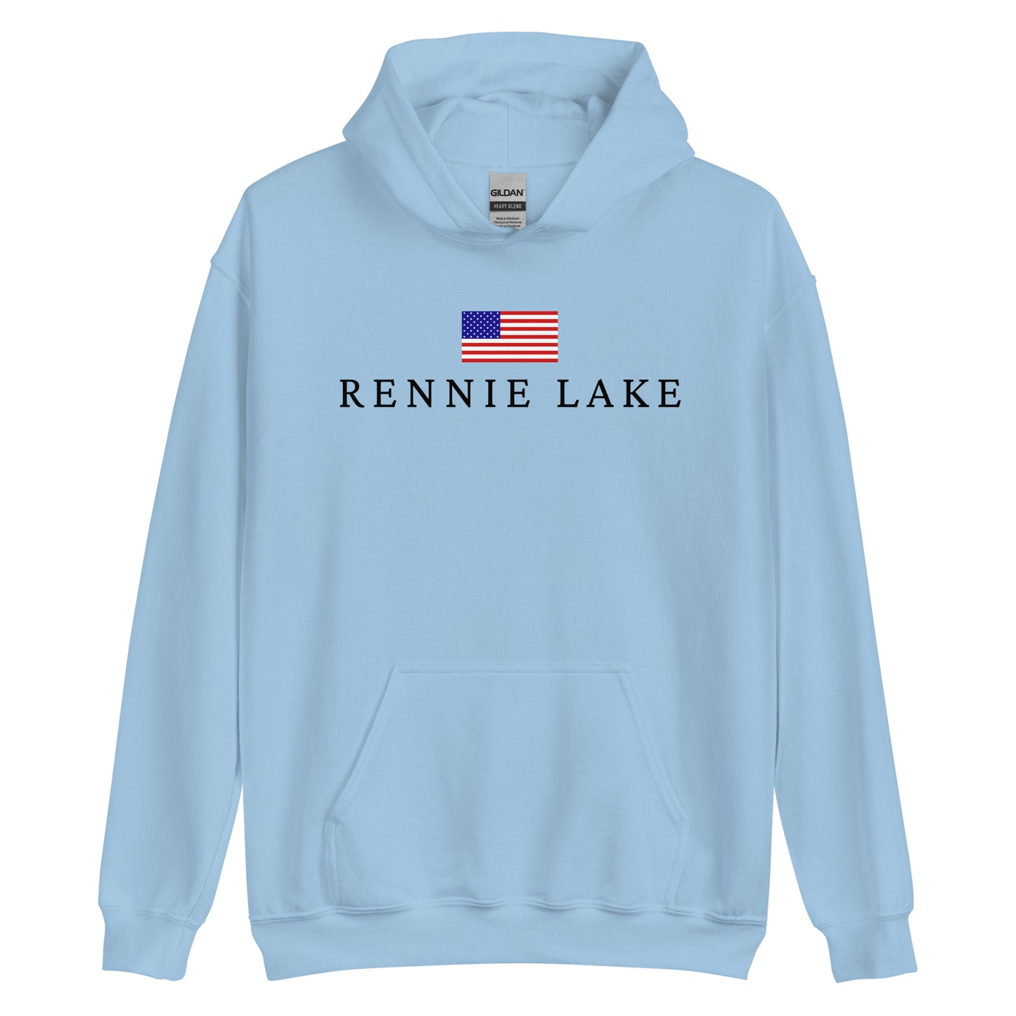 Rennie Lake American Flag Hoodie