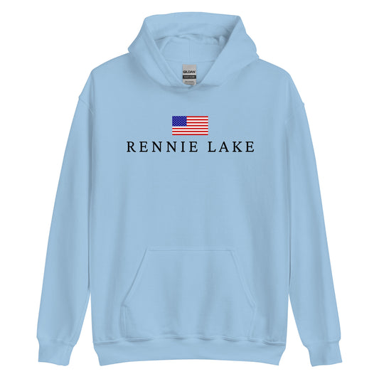 Rennie Lake American Flag Hoodie