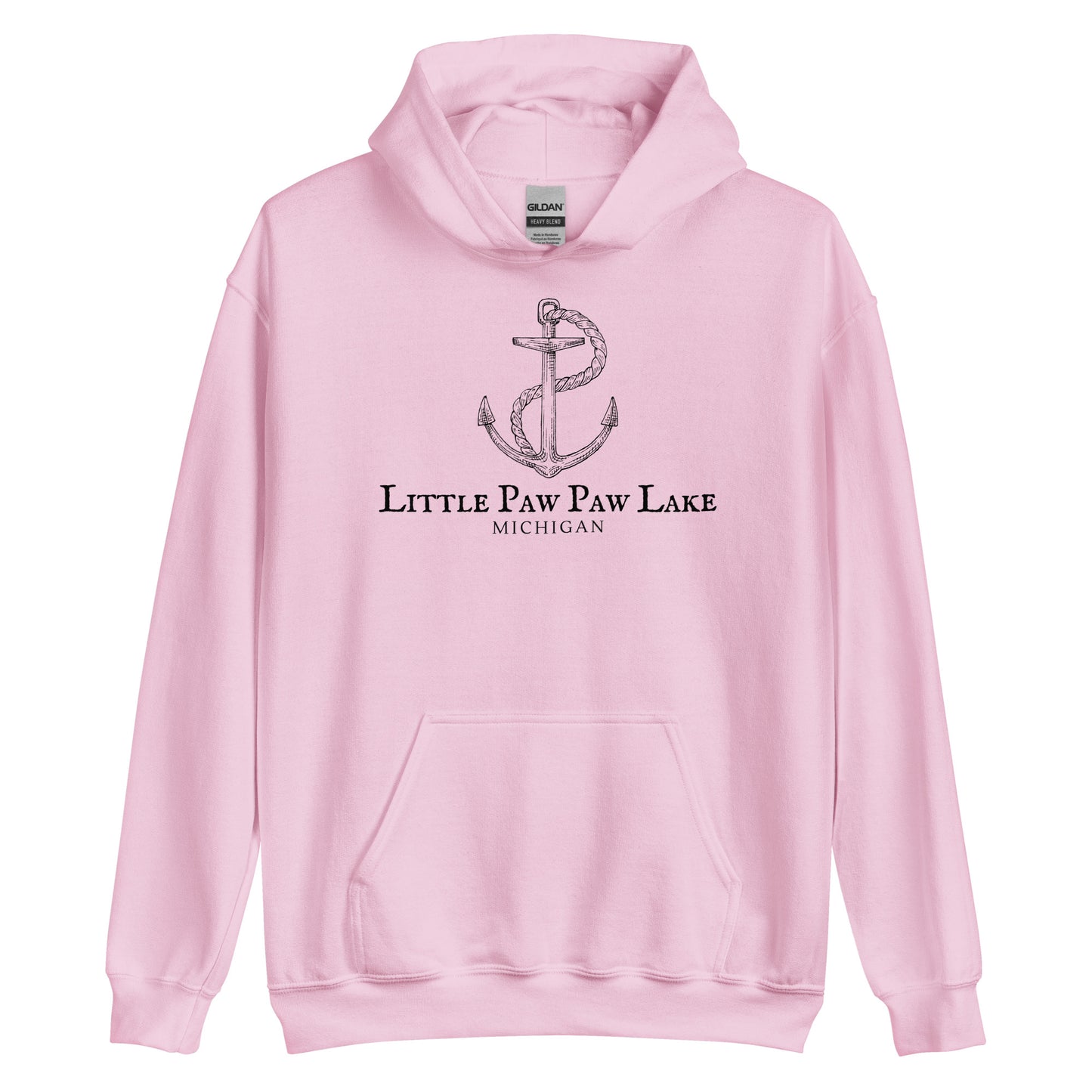 Little Paw Paw Lake Old Sea Anchor Hoodie