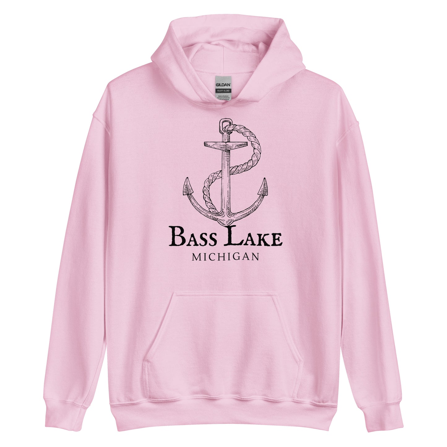 Bass Lake Old Sea Anchor Hoodie