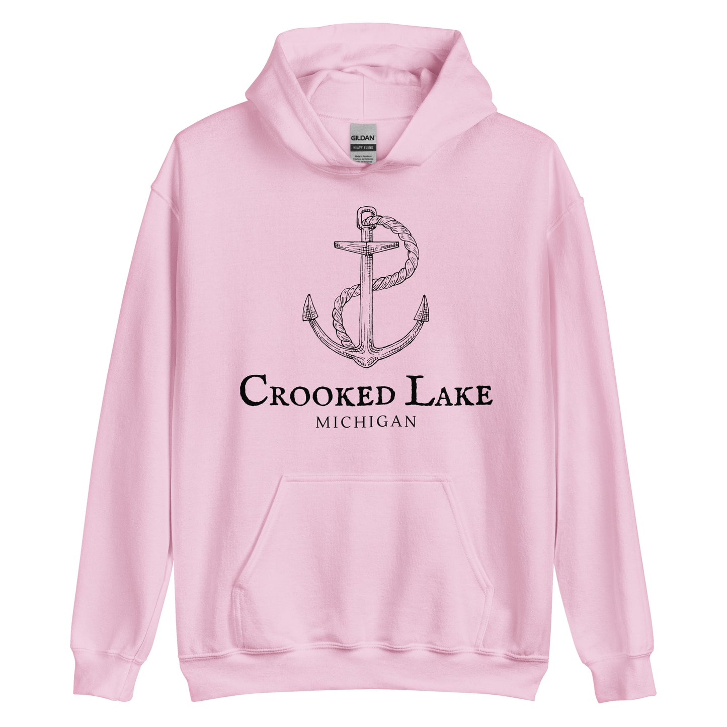 Crooked Lake Old Sea Anchor Hoodie