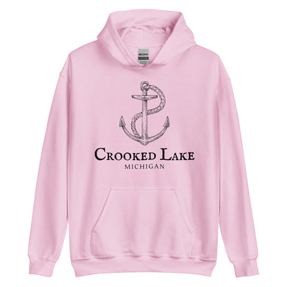 Crooked Lake Old Sea Anchor Hoodie