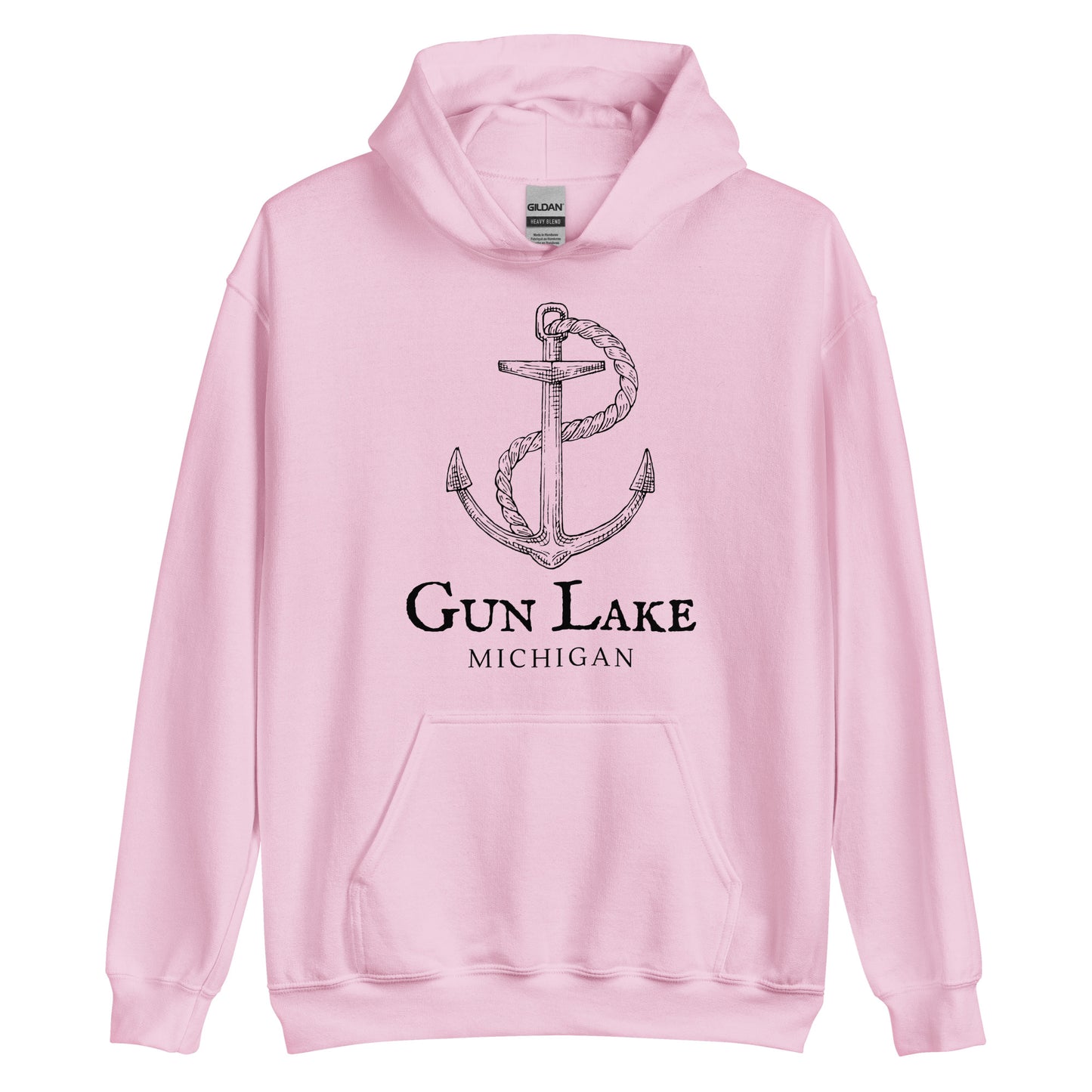 Gun Lake Old Sea Anchor Hoodie