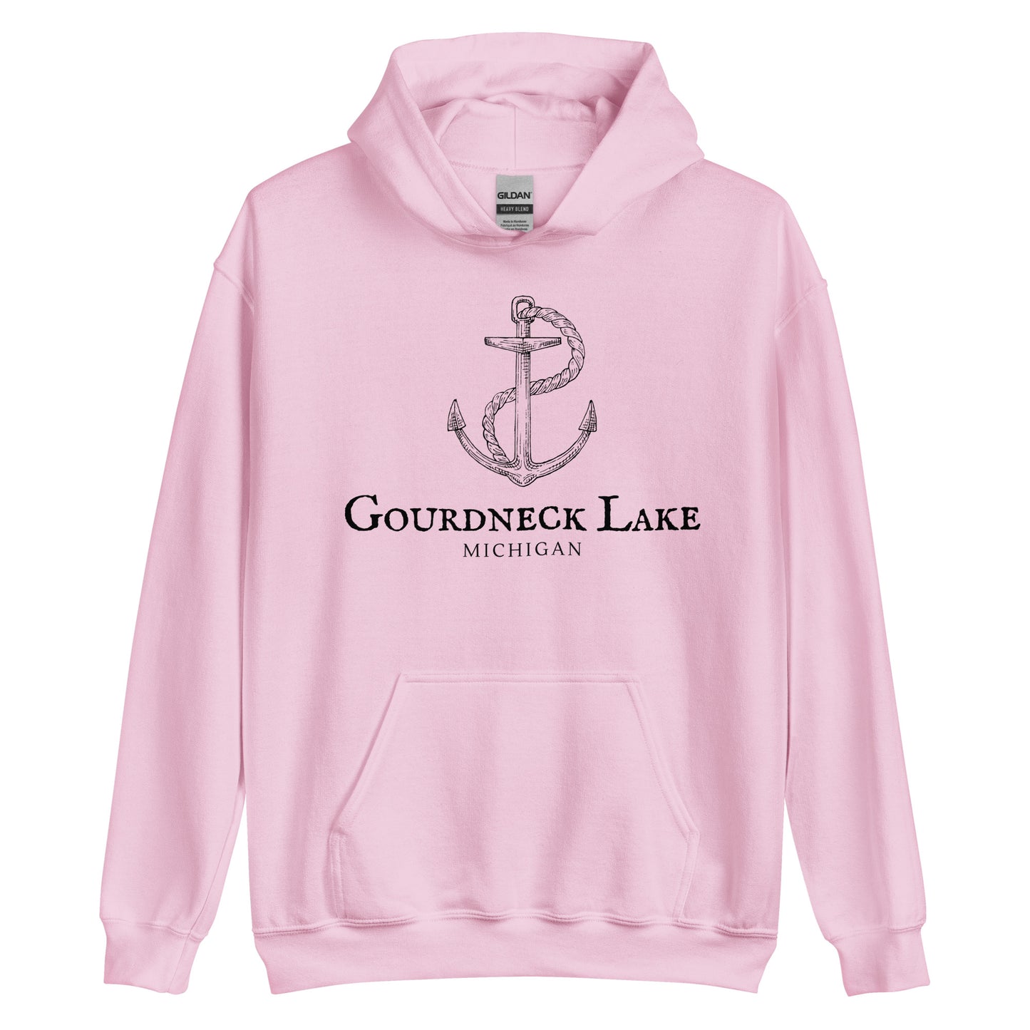 Gourdneck Lake Old Sea Anchor Hoodie