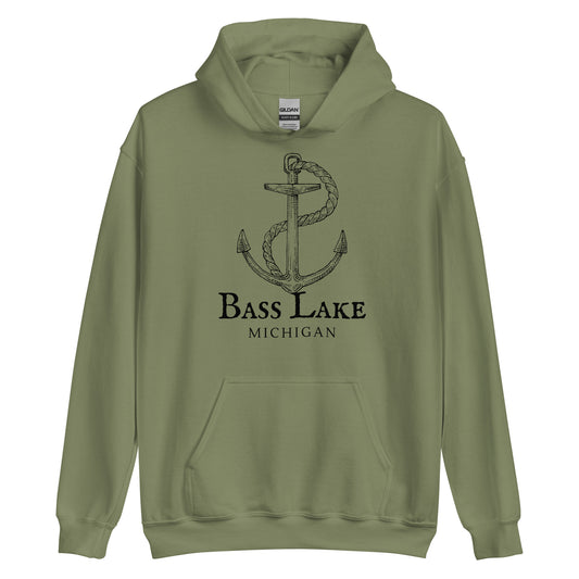 Bass Lake Old Sea Anchor Hoodie