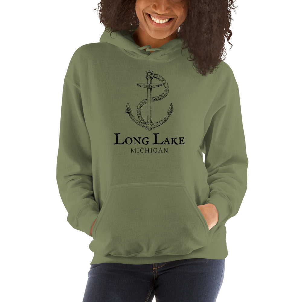 Long Lake Old Sea Anchor Hoodie