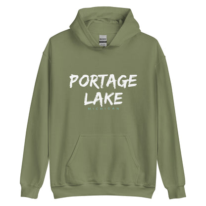 Portage Lake Brush Hoodie