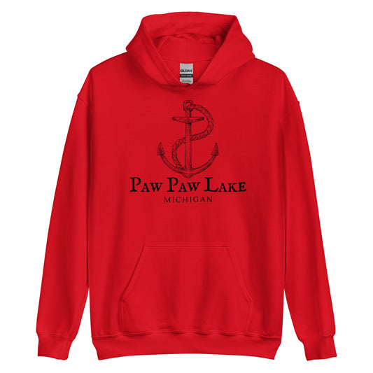 Paw Paw Lake Old Sea Anchor Hoodie