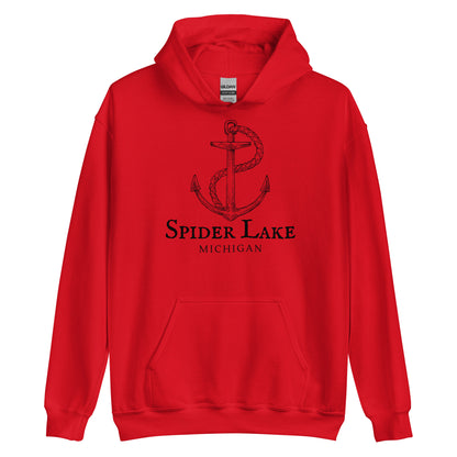 Spider Lake Old Sea Anchor Hoodie