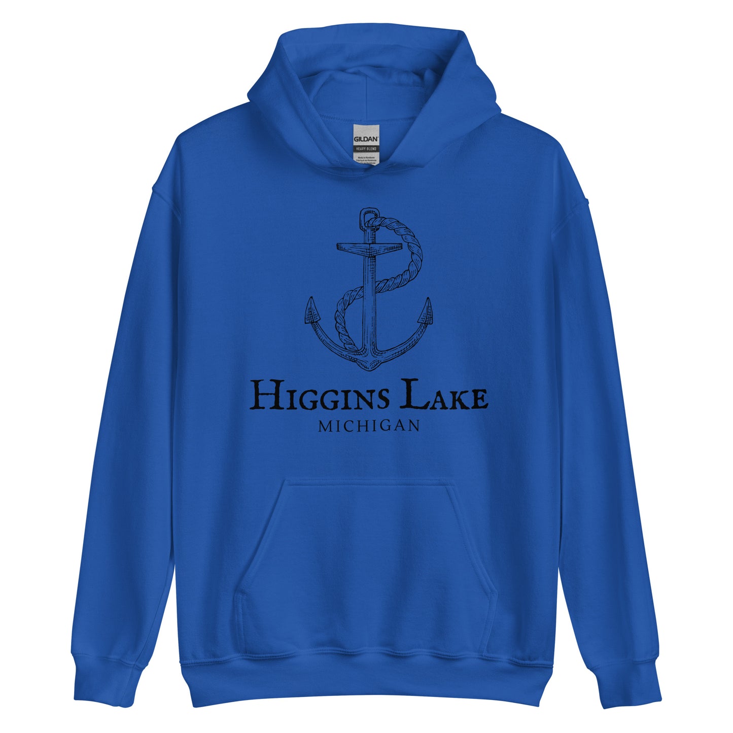 Higgins Lake Old Sea Anchor Hoodie