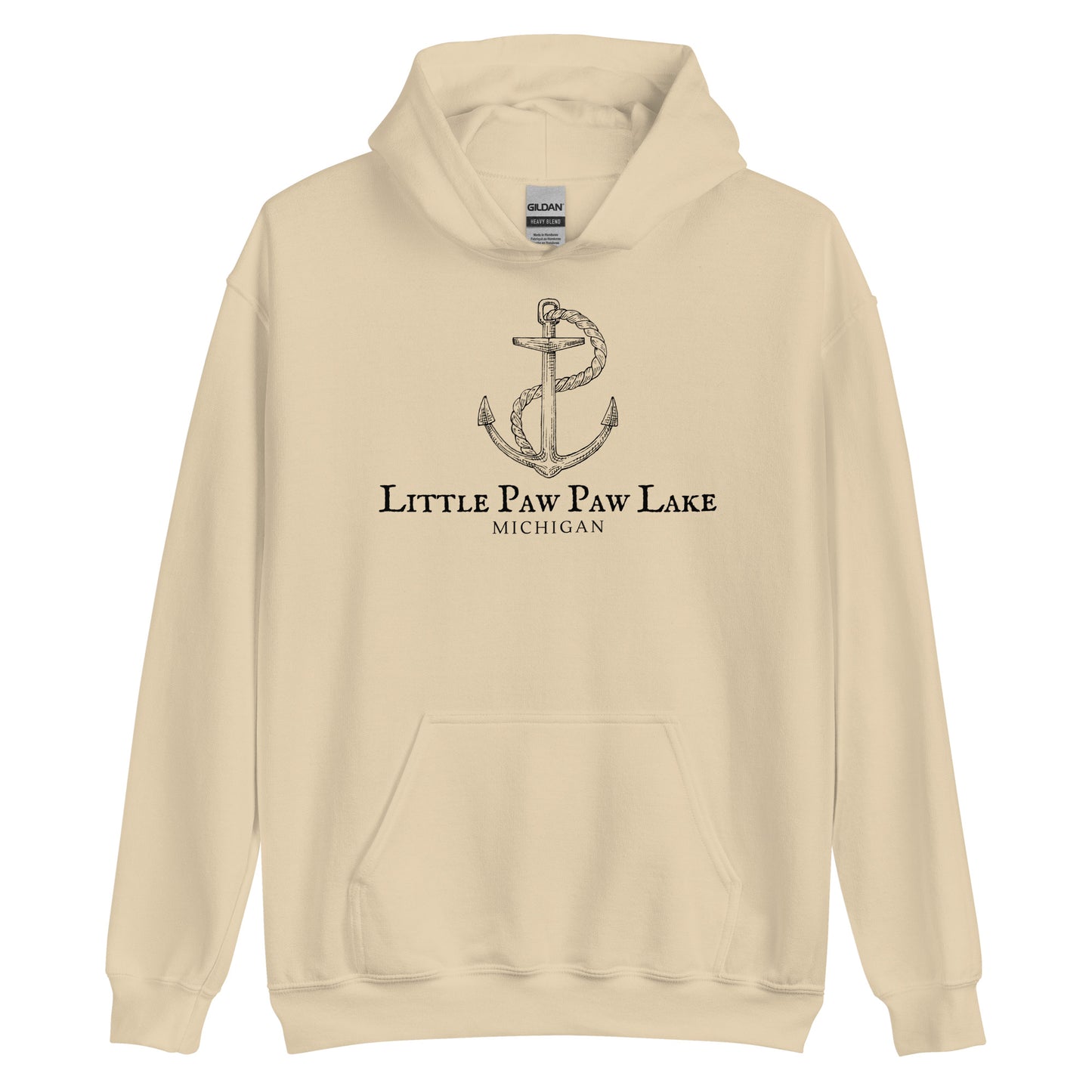 Little Paw Paw Lake Old Sea Anchor Hoodie