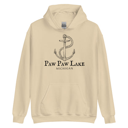 Paw Paw Lake Old Sea Anchor Hoodie