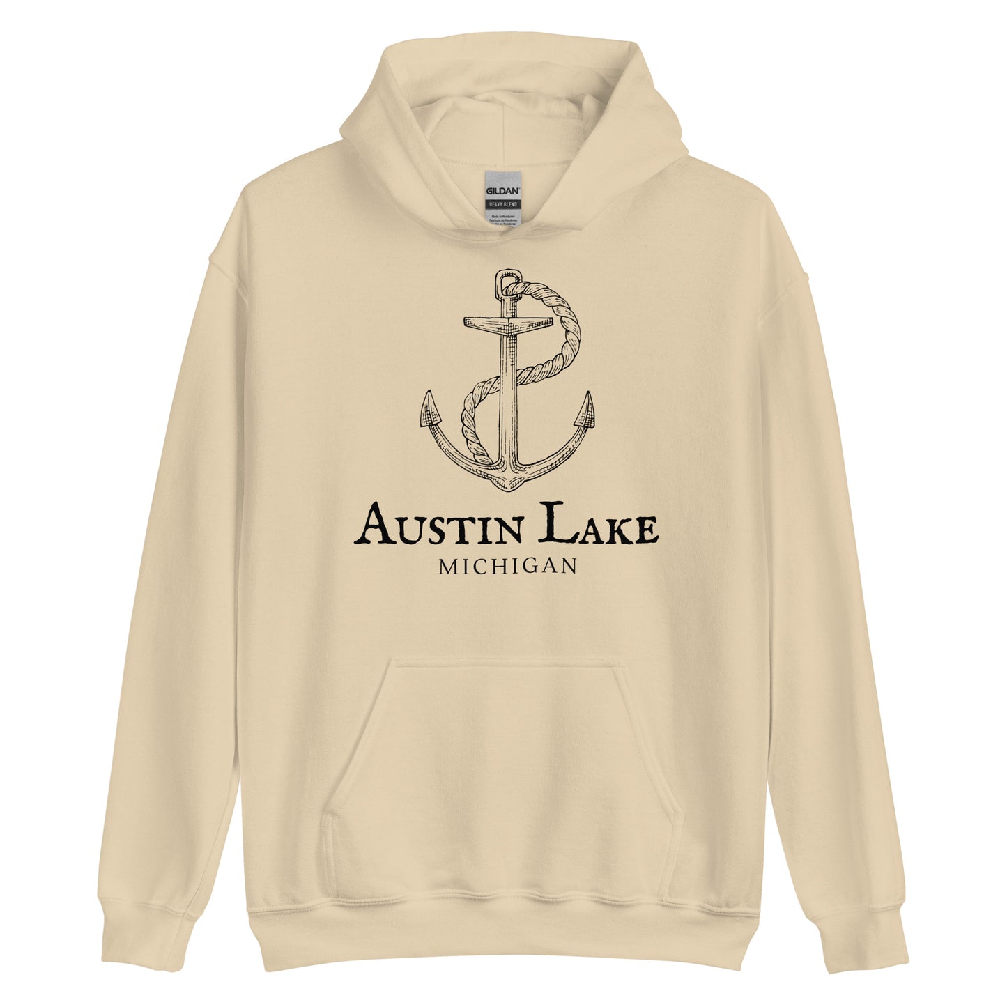 Austin Lake Old Sea Anchor Hoodie