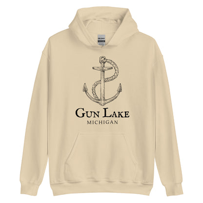 Gun Lake Old Sea Anchor Hoodie