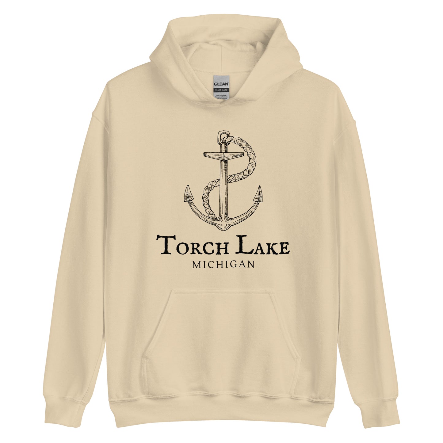 Torch Lake Old Sea Anchor Hoodie