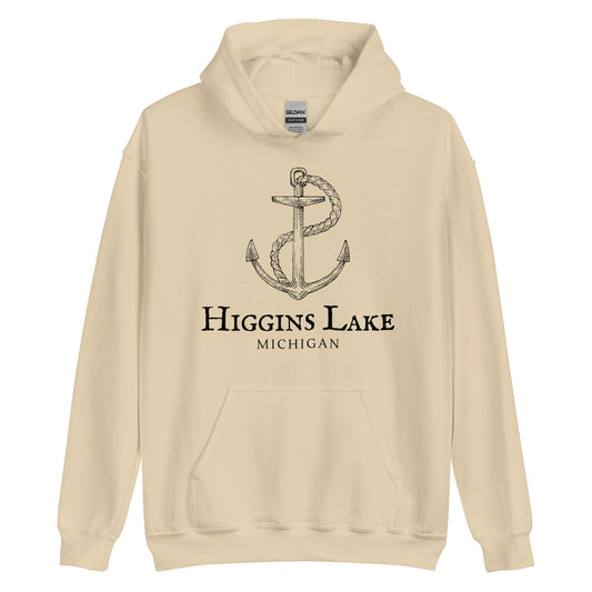 Higgins Lake Old Sea Anchor Hoodie