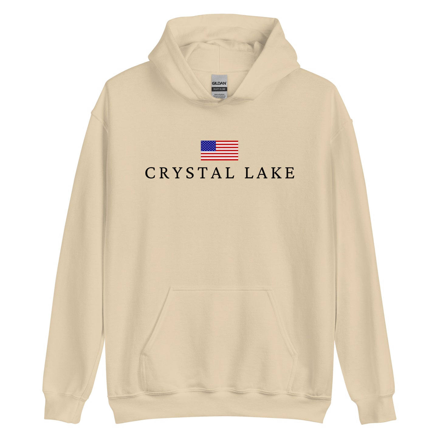 Crystal Lake American Flag Hoodie