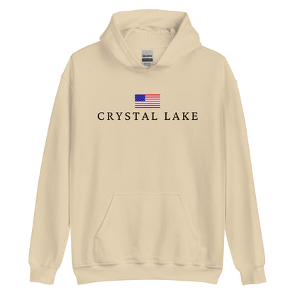 Crystal Lake American Flag Hoodie