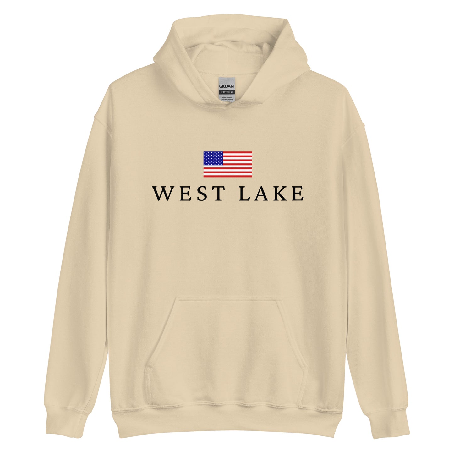 West Lake American Flag Hoodie