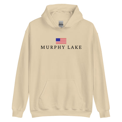 Murphy Lake American Flag Hoodie