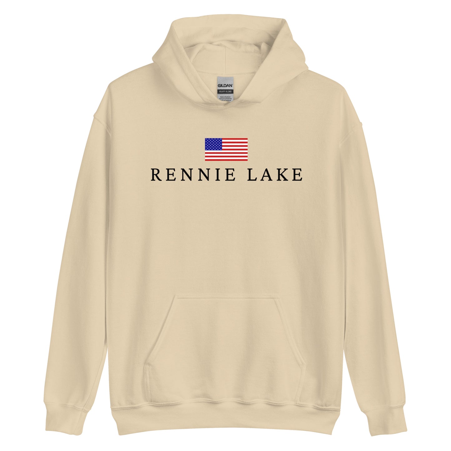 Rennie Lake American Flag Hoodie