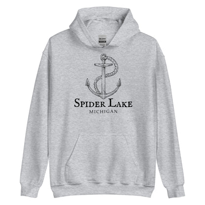 Spider Lake Old Sea Anchor Hoodie