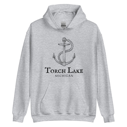 Torch Lake Old Sea Anchor Hoodie