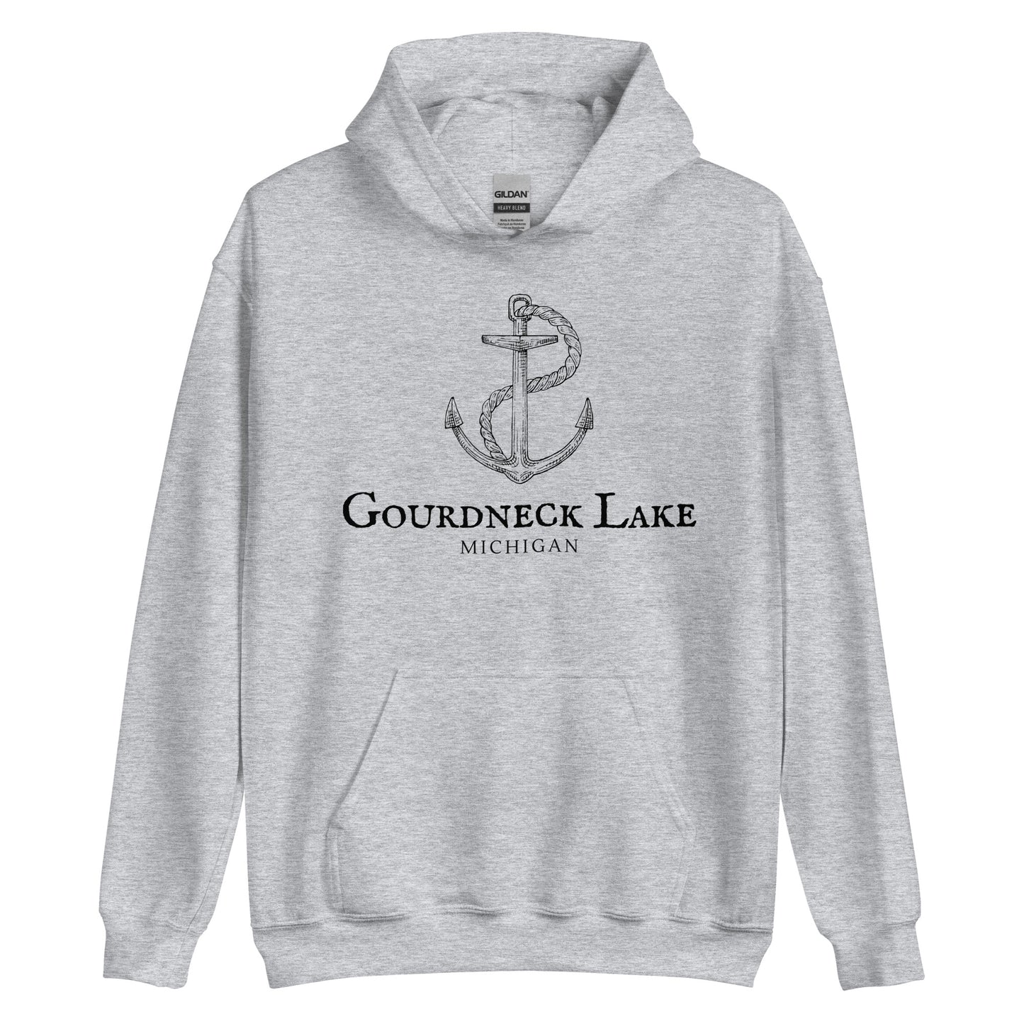 Gourdneck Lake Old Sea Anchor Hoodie